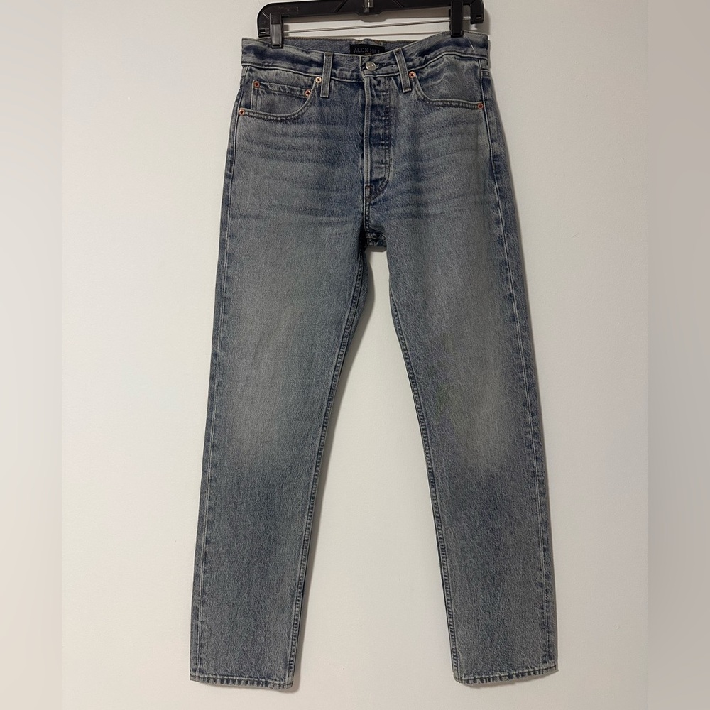 Alex Mill Vintage Light Indigo Blue Straight Jeans for Men